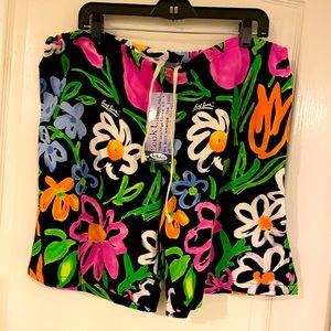 Vintage NWT Jams drawstring board shorts L